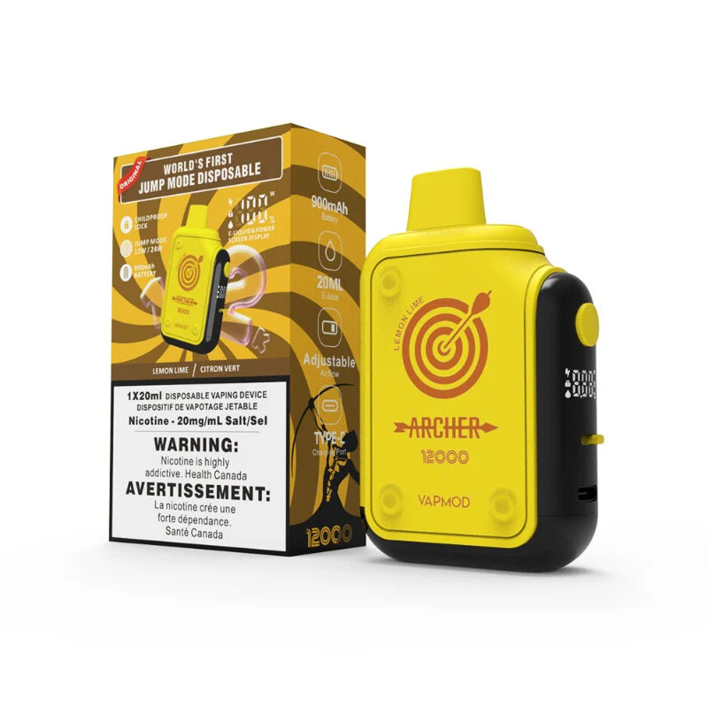 Vapmod Archer 12K Disposable Vape [FED] (Non-Ontario)
