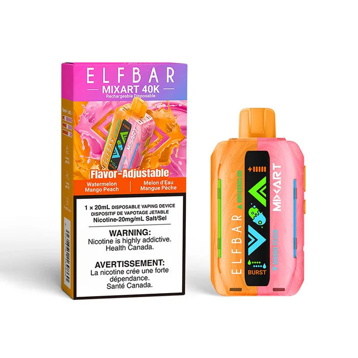 ELFBAR MixArt 40K [FED] ( Non Ontario )
