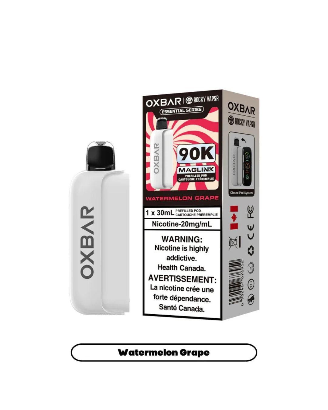 Oxbar Maglink 90k Pre-Filled Pod ( ON )