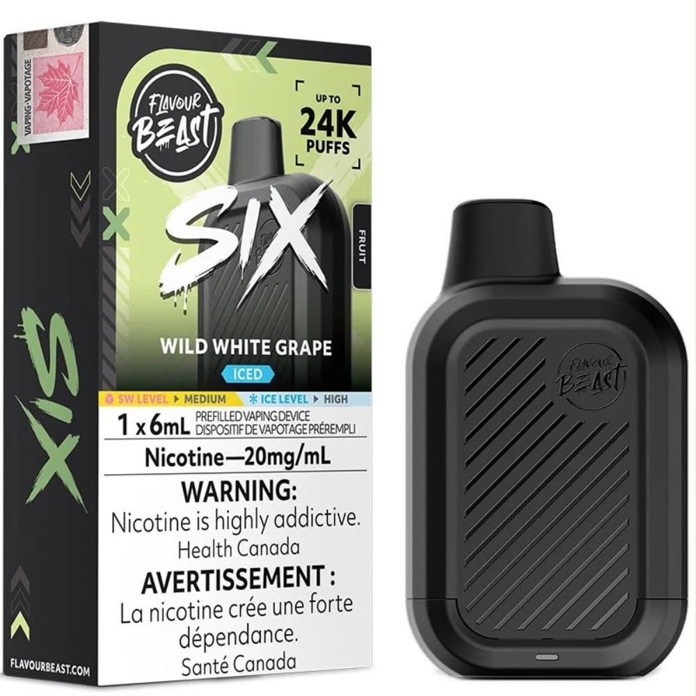 Flavour Beast SIX Disposable Vape 24k ( ON )