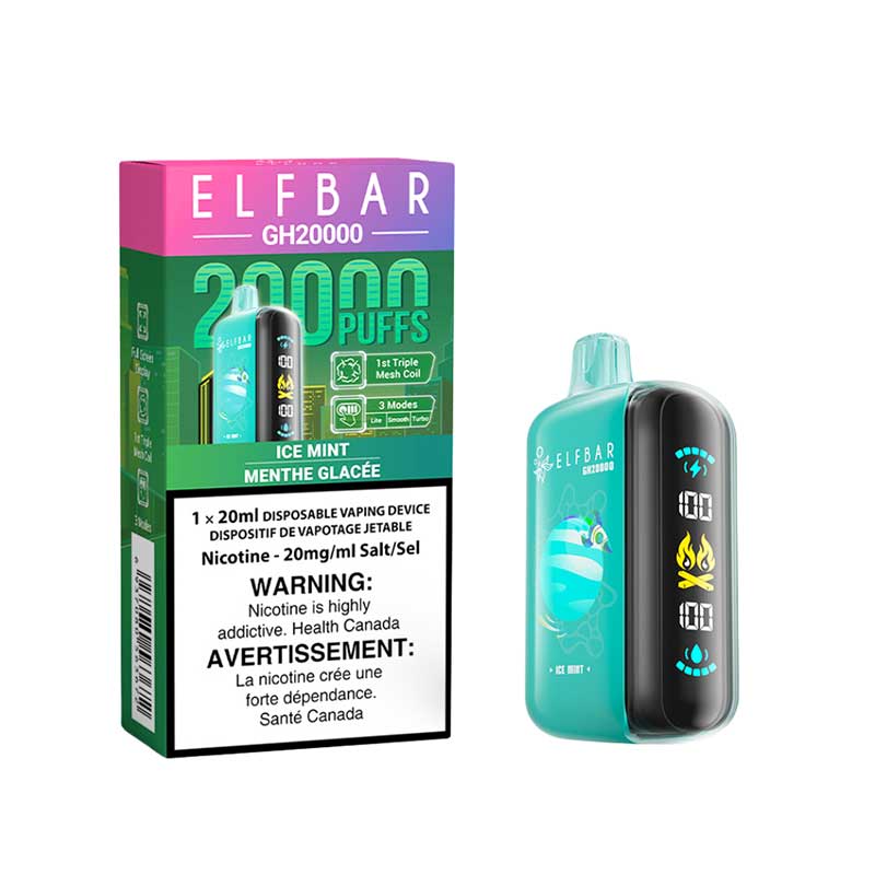 ELFBAR GH20K Disposable Vape [FED] (Non-Ontario)
