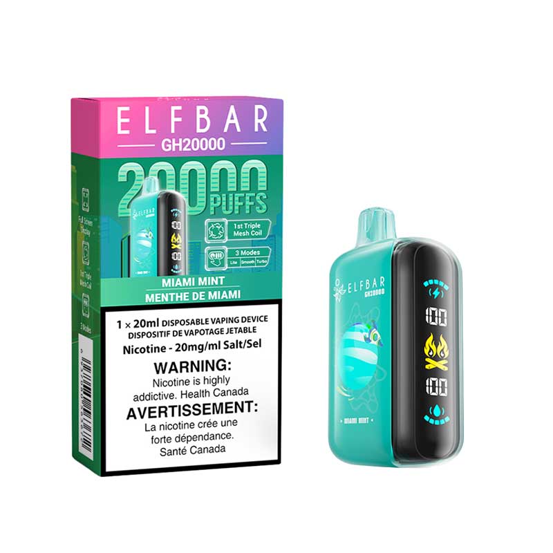 ELFBAR GH20K Disposable Vape [FED] (Non-Ontario)