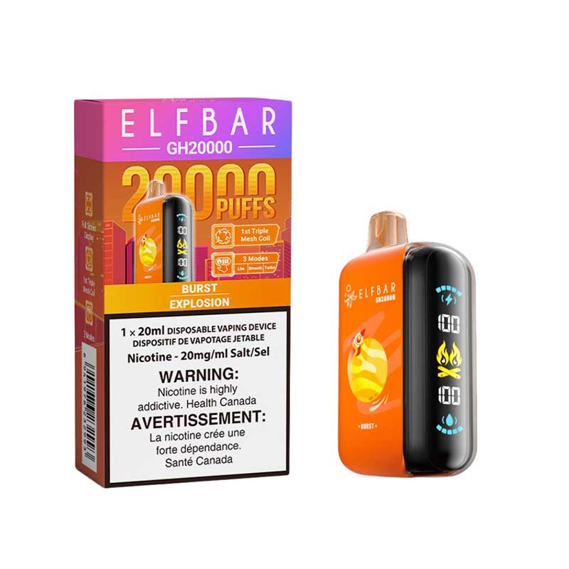 ELFBAR GH20K Disposable Vape [FED] (Non-Ontario)