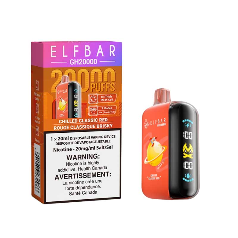 ELFBAR GH20K Disposable Vape [FED] (Non-Ontario)
