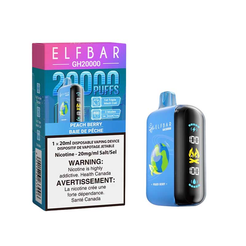 ELFBAR GH20K Disposable Vape [FED] (Non-Ontario)