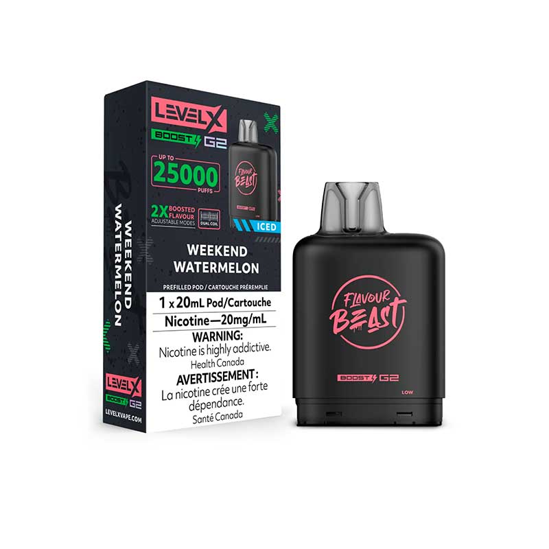Level X Boost Flavour Beast Pod (20mL) [FED] (Non-Ontario)