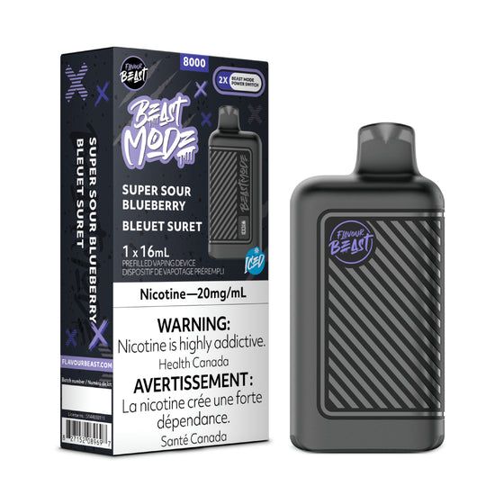 Flavour Beast Mode 8000 Disposable Vape [FED] (Non-Ontario)