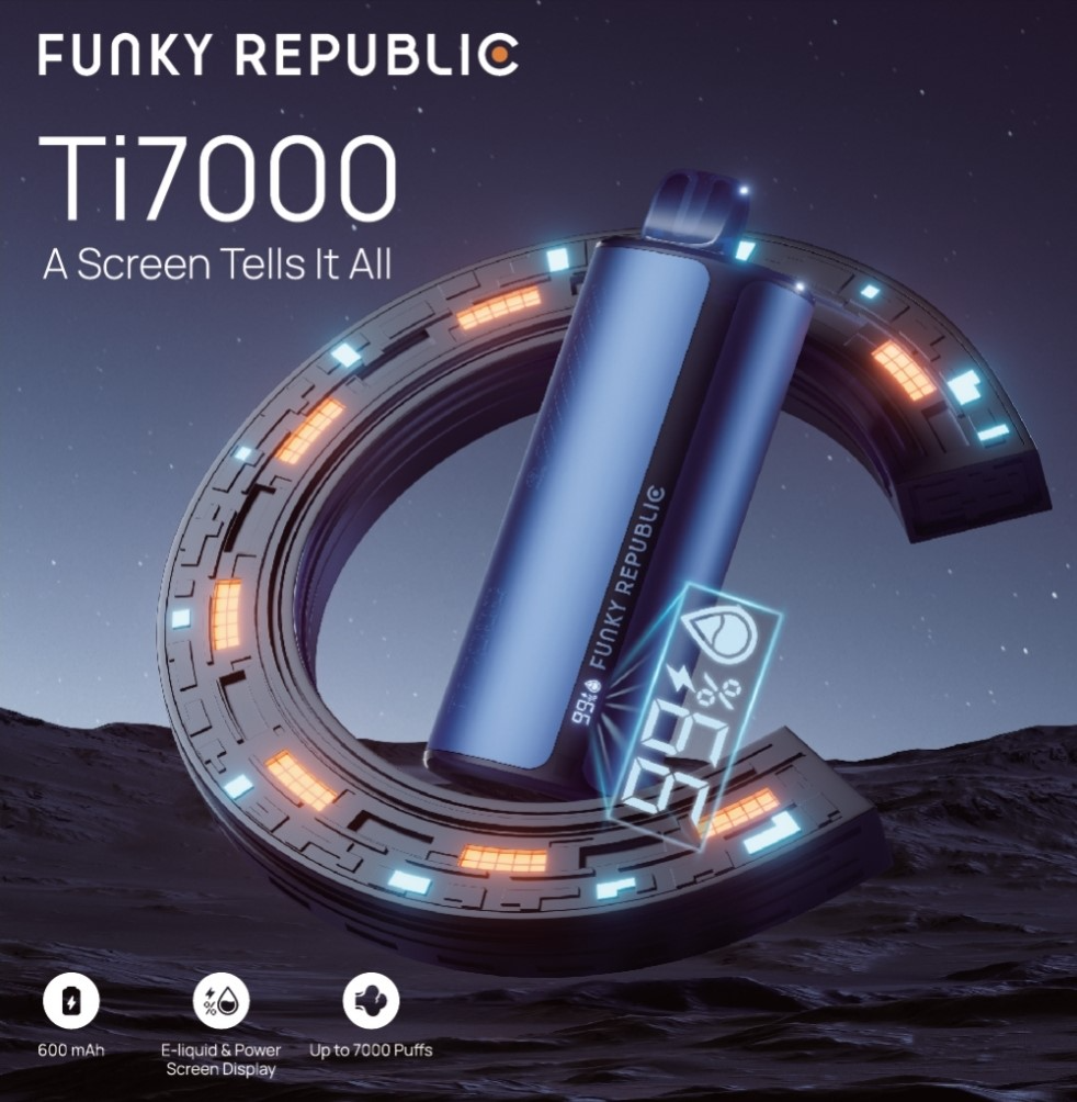 Funky Republic Ti7000 Disposable Vape [FED] (Non-Ontario)