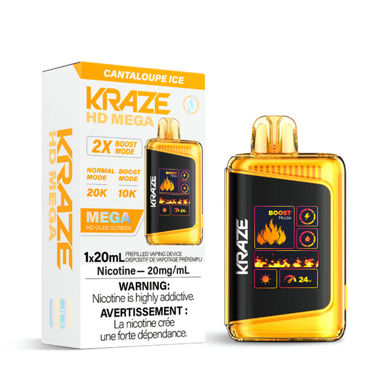 Kraze HD Mega Disposable Vape [ON]