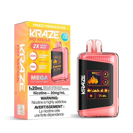 Kraze HD Mega Disposable Vape [ON]