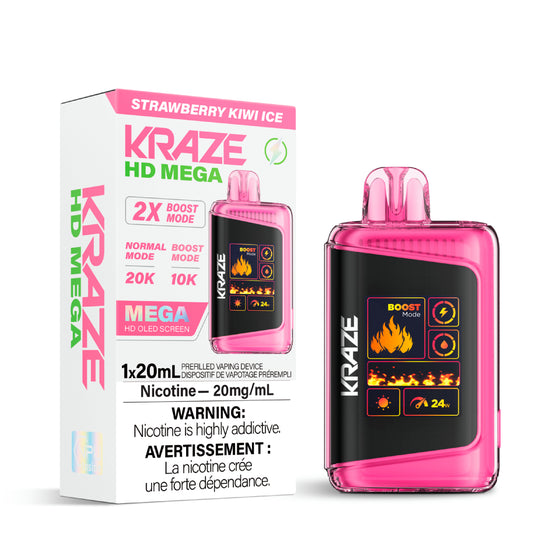 Kraze HD Mega Disposable Vape [ON]