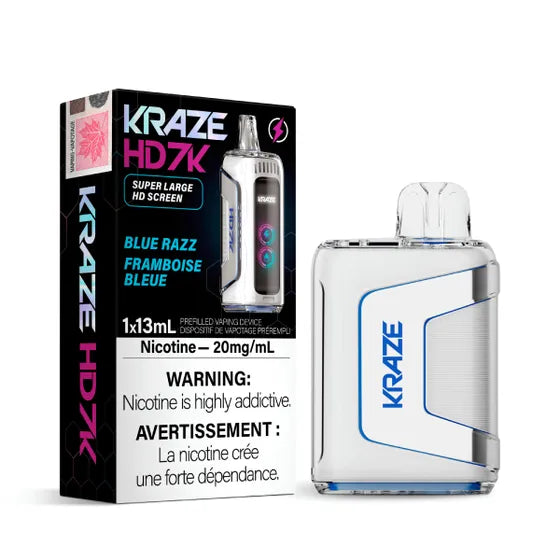 Kraze HD 7000 Disposable Vape [FED] (Non-Ontario)