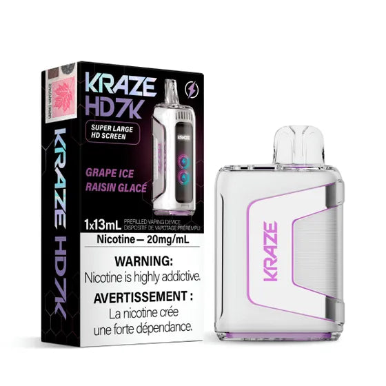 Kraze HD 7000 Disposable Vape [FED] (Non-Ontario)
