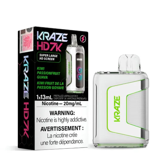 Kraze HD 7000 Disposable Vape [FED] (Non-Ontario)