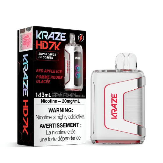Kraze HD 7000 Disposable Vape [FED] (Non-Ontario)