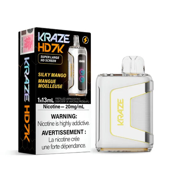 Kraze HD 7000 Disposable Vape [FED] (Non-Ontario)