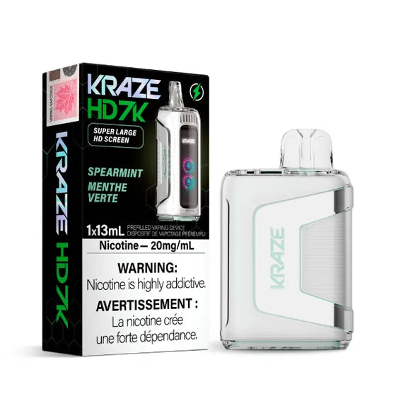 Kraze HD 7000 Disposable Vape [FED] (Non-Ontario)