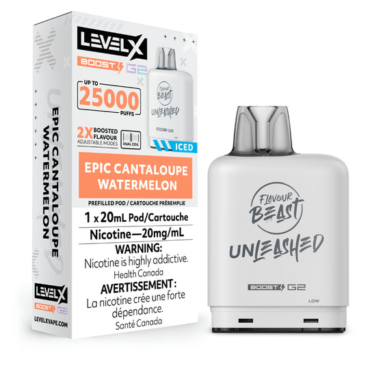 Level X Boost Flavour Beast Unleashed Pod (20ml) [FED] (Non-Ontario)