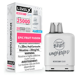 Level X Boost Flavour Beast Unleashed Pod (20ml) [FED] (Non-Ontario)