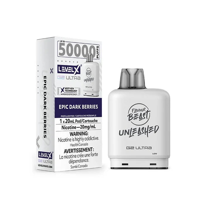 Level X G2 Ultra Flavour Beast Unleashed Pod (20mL) [ON]