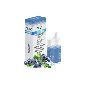 Allo 4500 Disposable Vape - Blueberry Ice - Pick Vapes