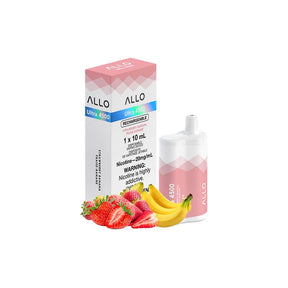 Allo 4500 Disposable Vape - Strawberry Banana - Pick Vapes