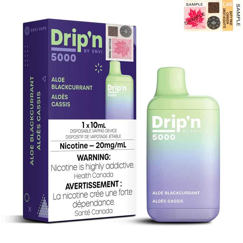 Drip'n by Envi 5000 Puffs Disposable [FED] (Non-Ontario)