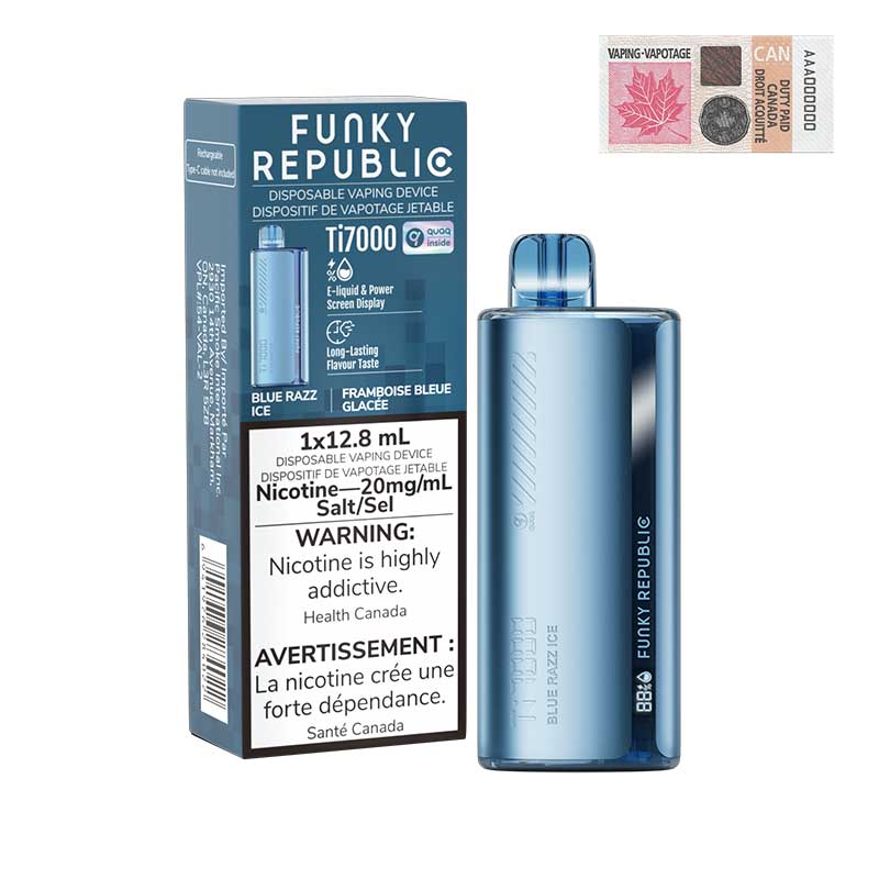 Funky Republic Ti7000 Disposable Vape [FED] (Non-Ontario)