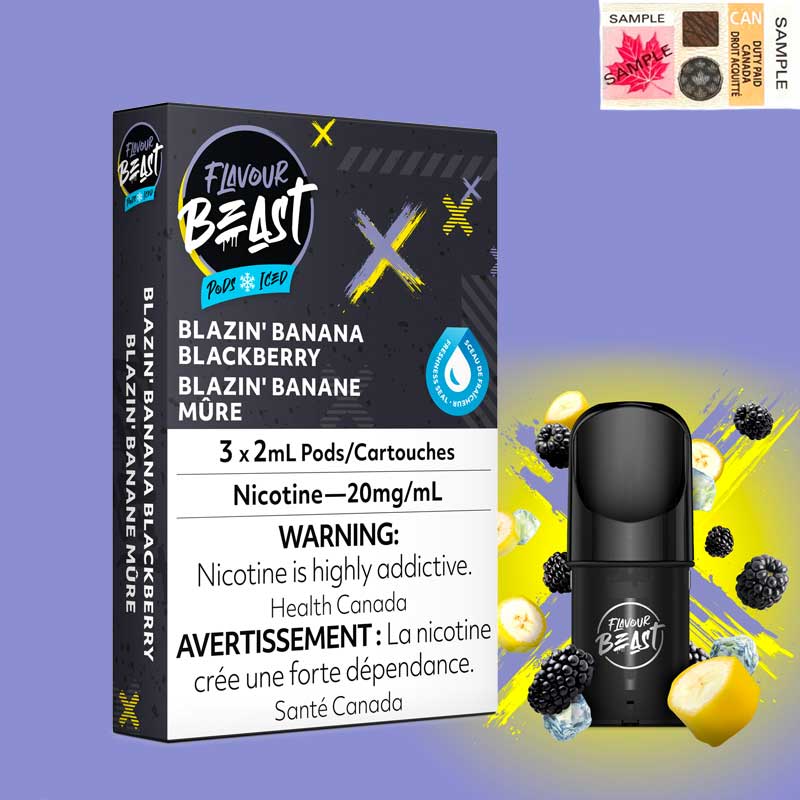 Flavour Beast Pods - Stlth/Allo Compatible (3 Pods/pk) [FED] (Non-Ontario)