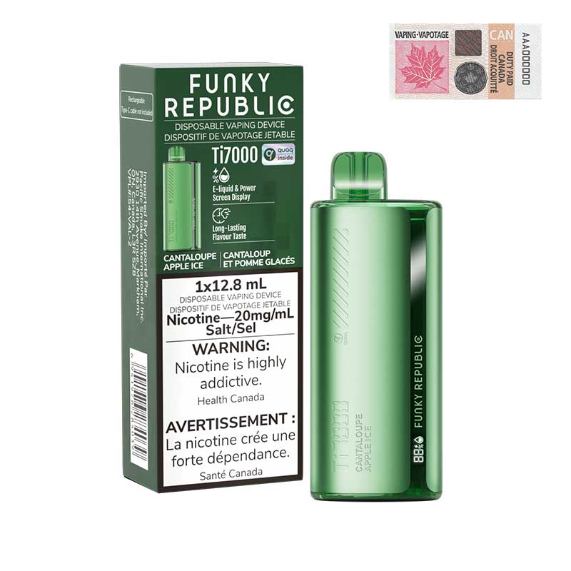 Funky Republic Ti7000 Disposable Vape [FED] (Non-Ontario)