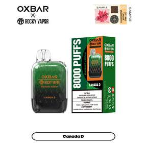 OXBAR 8000 Disposable Vape
