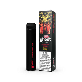 Ghost Mega Disposable Vape - Strawberry Banana - Pick Vapes