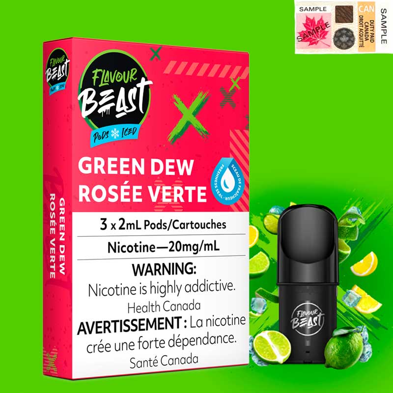 Flavour Beast Pods - Stlth/Allo Compatible (3 Pods/pk) [ON]