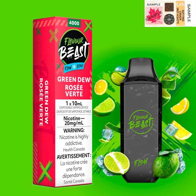 Flavour Beast Flow 5000 Disposable Vape [FED] (Non-Ontario)