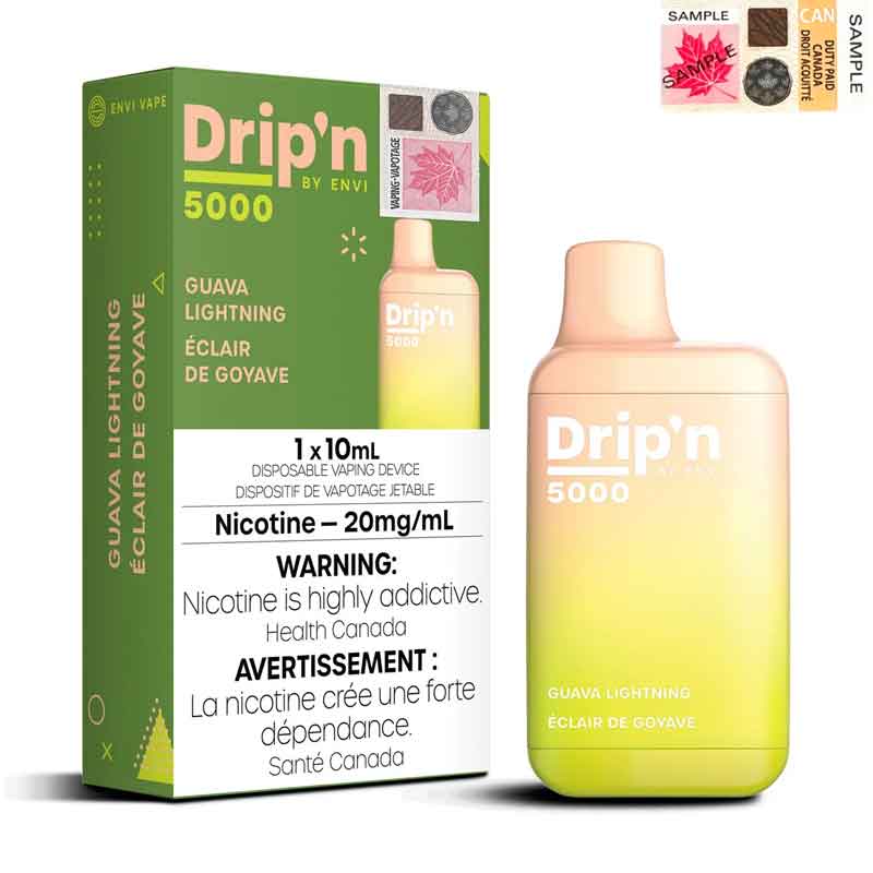 Drip'n by Envi 5000 Puffs Disposable [FED] (Non-Ontario)
