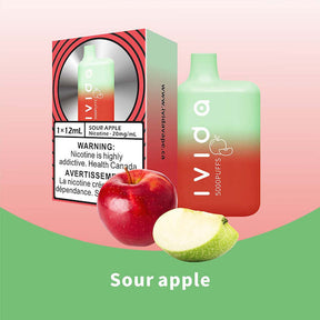 Ivida 5000 Disposable Vape - Sour Apple - Pick Vapes