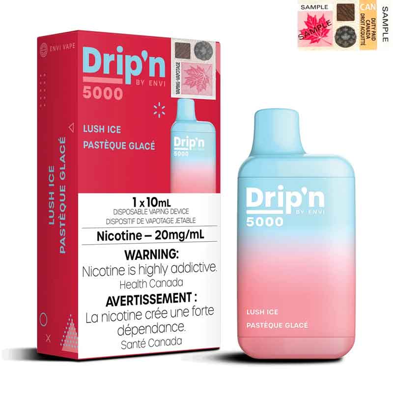 Drip'n by Envi 5000 Puffs Disposable [FED] (Non-Ontario)