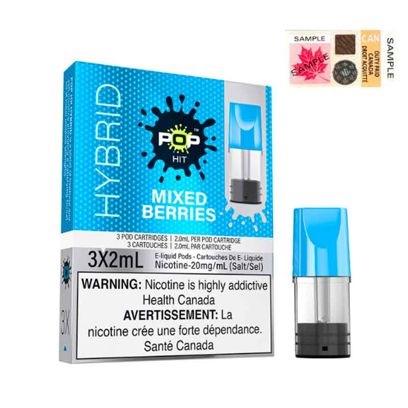 POP Pods Hybrid - Stlth Compatible(3/pk) [FED] (Non-Ontario)