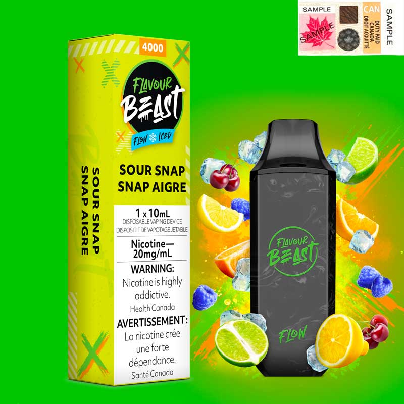 Flavour Beast Flow 5000 Disposable Vape [FED] (Non-Ontario)