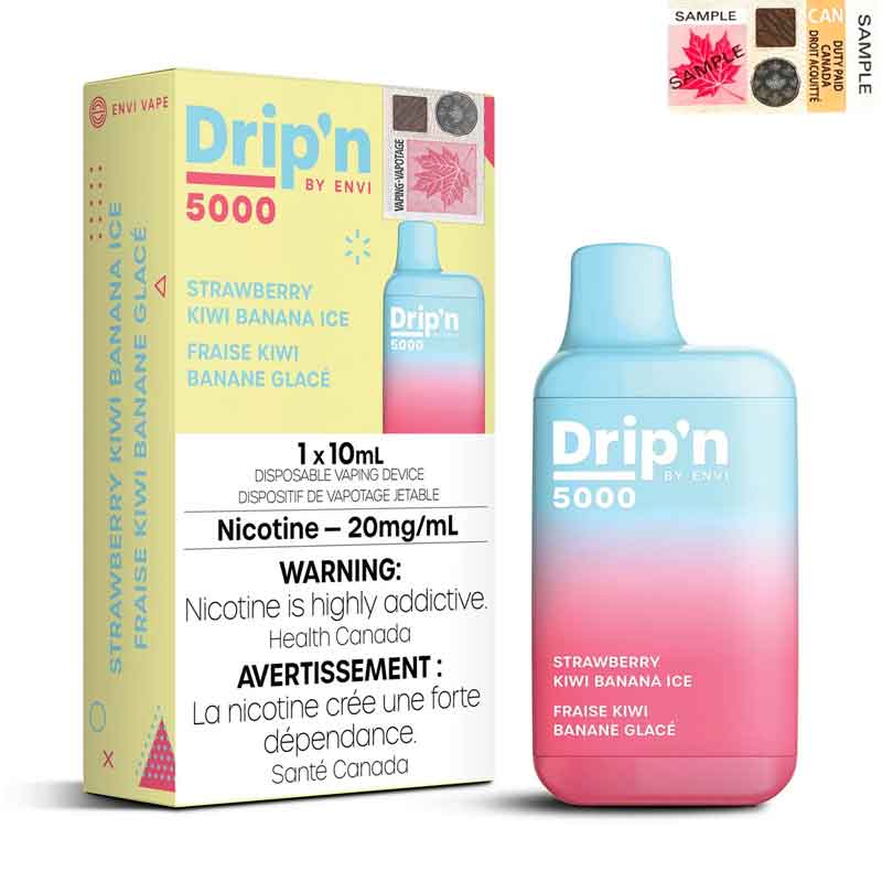 Drip'n by Envi 5000 Puffs Disposable [FED] (Non-Ontario)