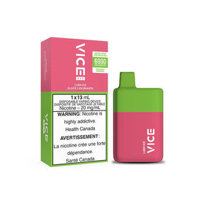 VICE BOX 6000 Rechargable Disposable Vape - Lush Ice - Pick Vapes