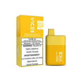 VICE BOX 6000 Rechargable Disposable Vape - Pineapple Peach Mango Ice - Pick Vapes