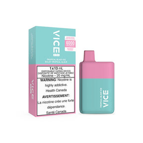 VICE BOX 6000 Rechargable Disposable Vape - Tropical Blast Ice - Pick Vapes
