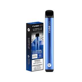 Vuse GO Disposable Vape - Blueberry Ice - Pick Vapes