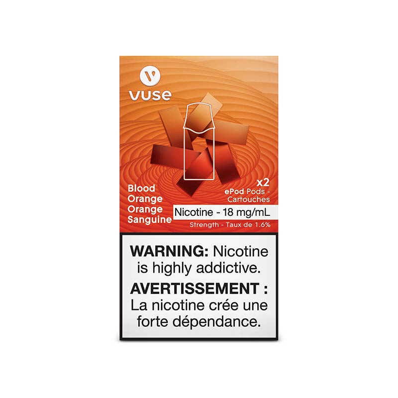 Vuse ePod Prefilled Replacement Pods - Blood Orange - Pick Vapes