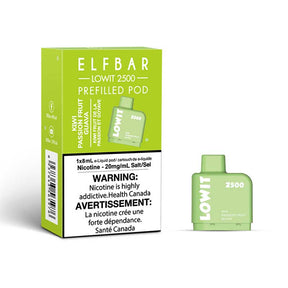 ELFBAR LOWIT 2500 Puffs Prefilled Pod