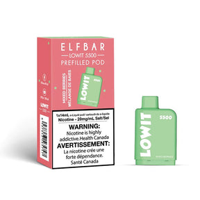 ELFBAR LOWIT 5500 Puffs Prefilled Pod
