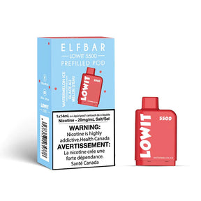 ELFBAR LOWIT 5500 Puffs Prefilled Pod