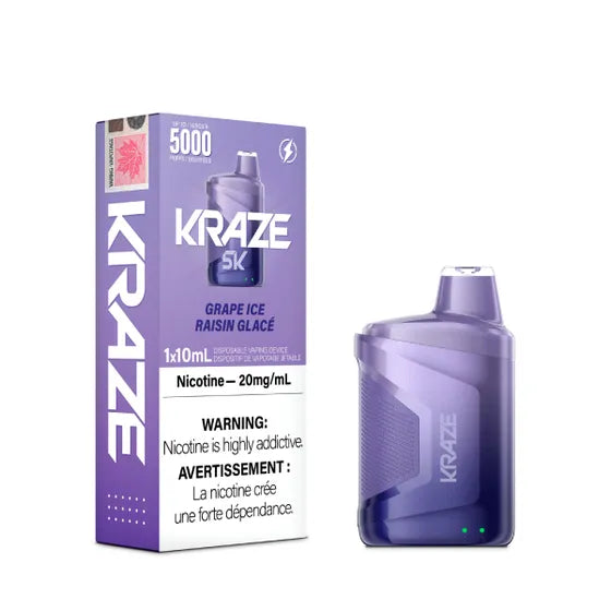 Kraze 5000 Disposable Vape [FED] (Non-Ontario)