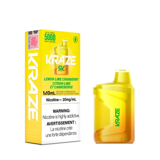 Kraze 5000 Disposable Vape [FED] (Non-Ontario)